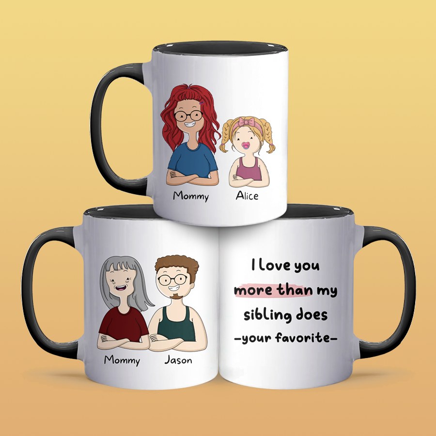 Your Favorite - Personalized Accent Mug