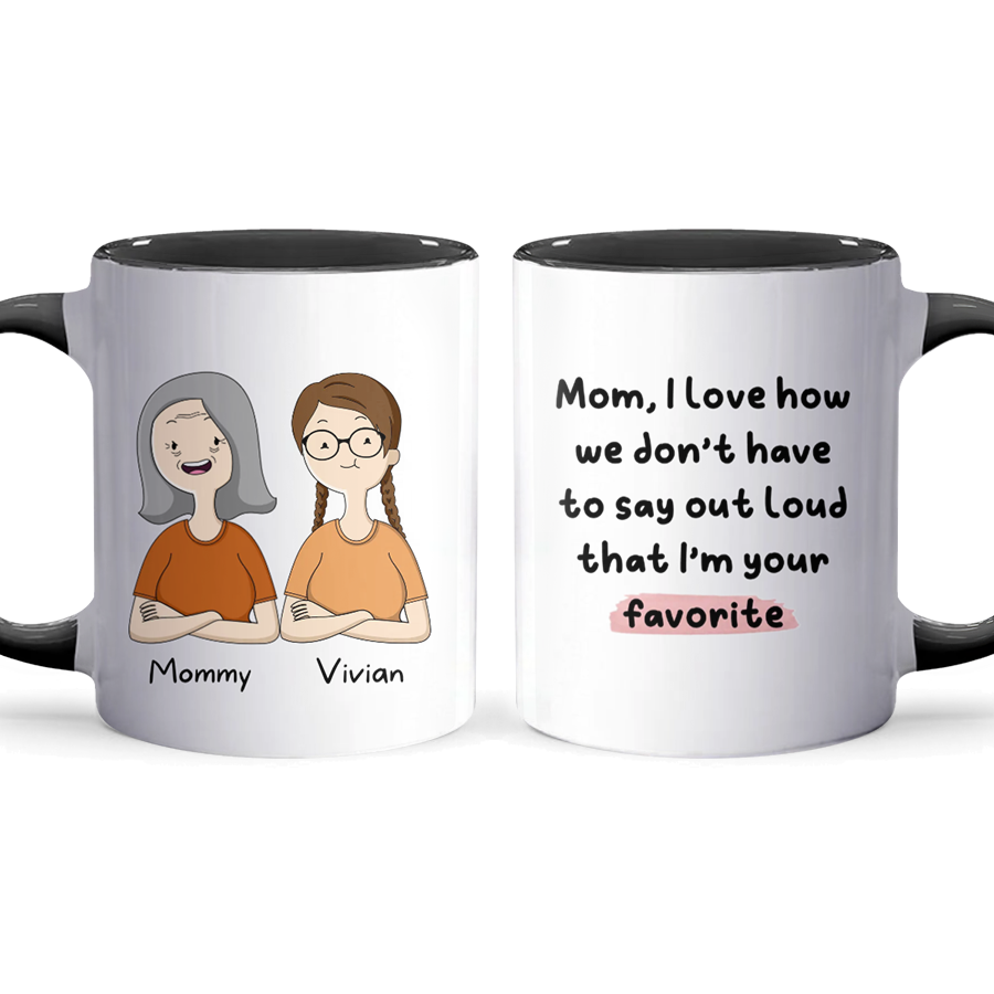 Your Favorite - Personalized Accent Mug