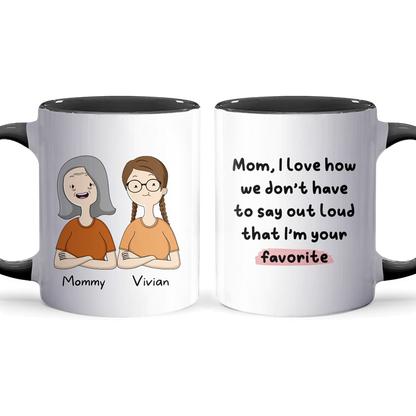 Your Favorite - Personalized Accent Mug