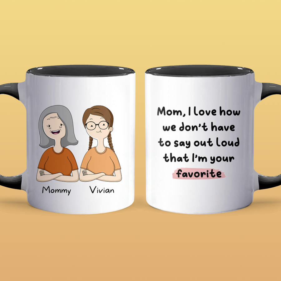 Your Favorite - Personalized Accent Mug