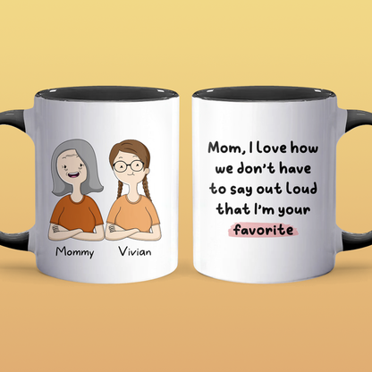 Your Favorite - Personalized Accent Mug