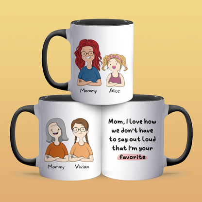 Your Favorite - Personalized Accent Mug