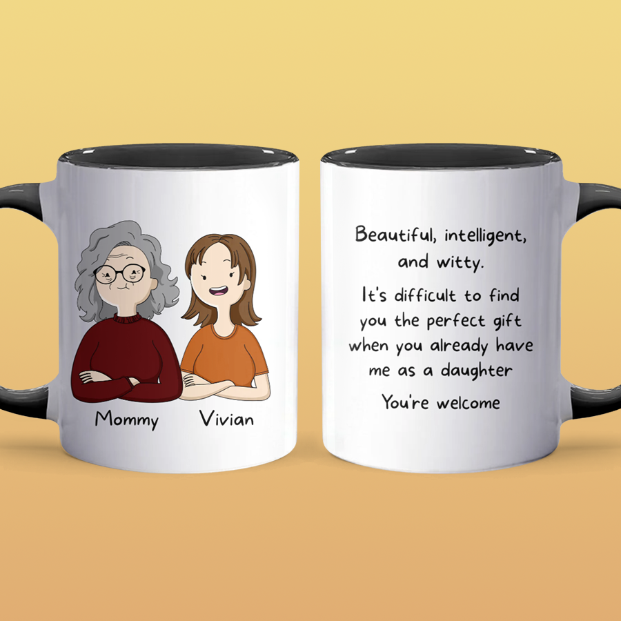 Beautiful - Personalized Accent Mug