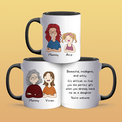 Beautiful - Personalized Accent Mug