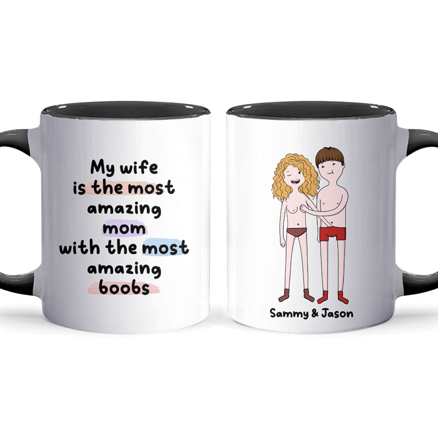 My Wife - Personalized Accent Mug