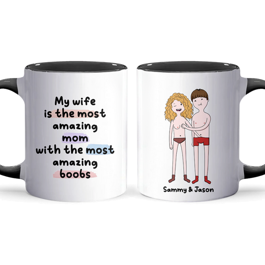 My Wife - Personalized Accent Mug