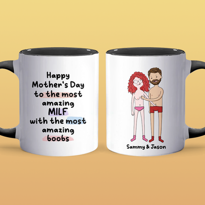 Most Amazing - Personalized Accent Mug