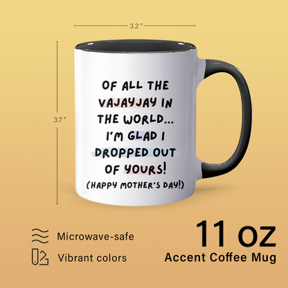 Of All The - Personalized Accent Mug