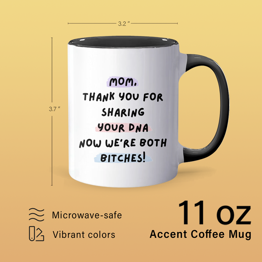 Thank You - Personalized Accent Mug