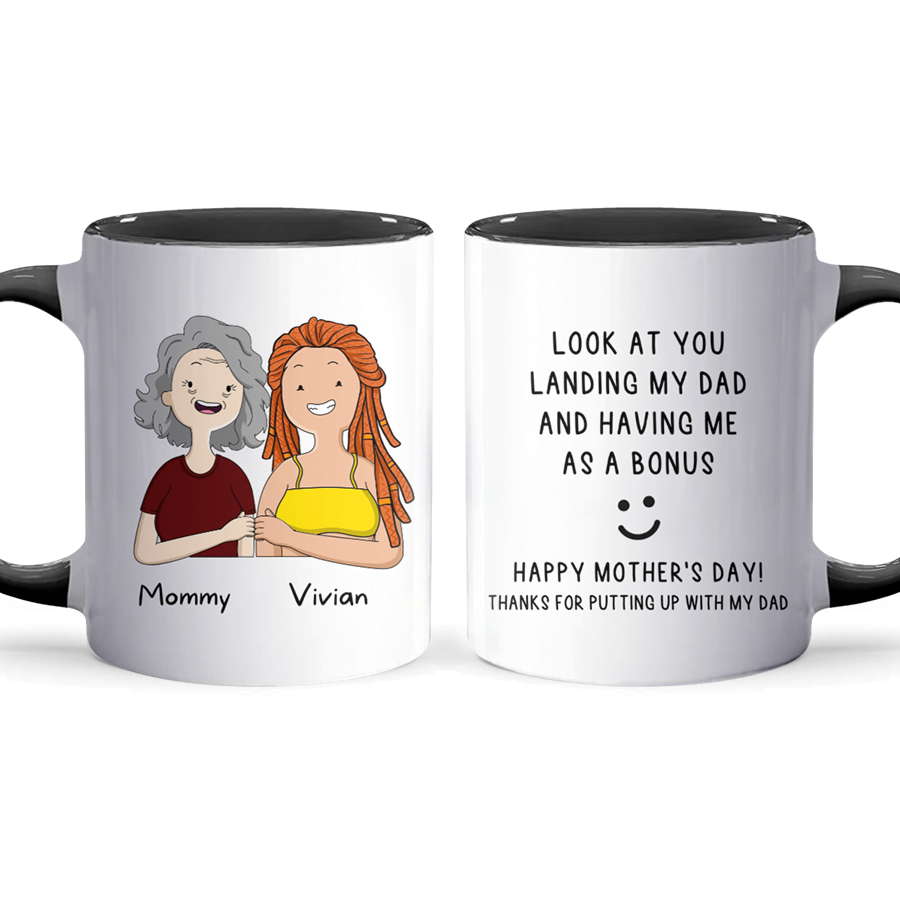 Look At You - Personalized Accent Mug