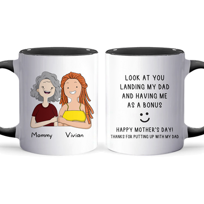 Look At You - Personalized Accent Mug