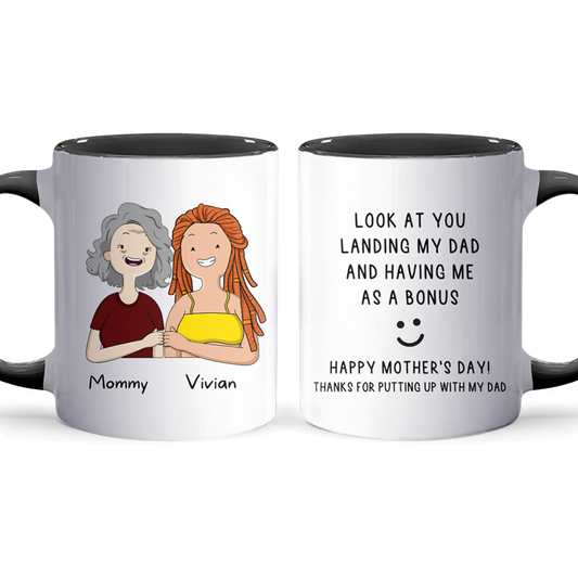 Look At You - Personalized Accent Mug