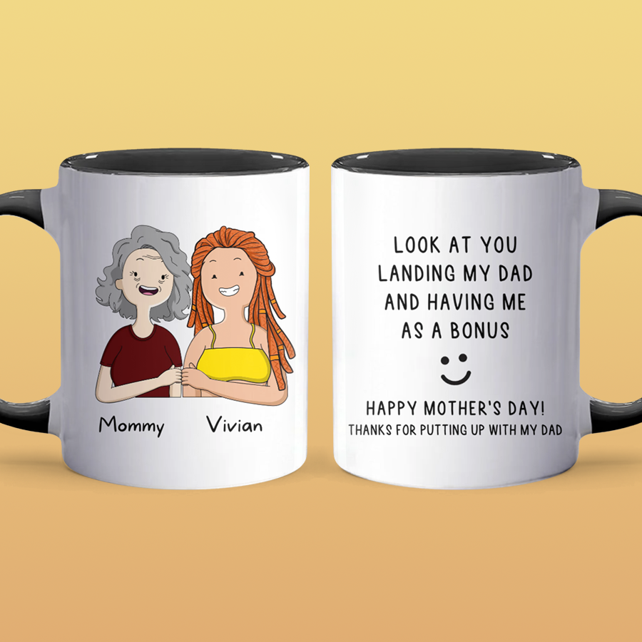 Look At You - Personalized Accent Mug