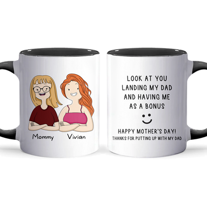 Look At You - Personalized Accent Mug