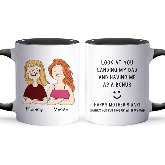 Look At You - Personalized Accent Mug