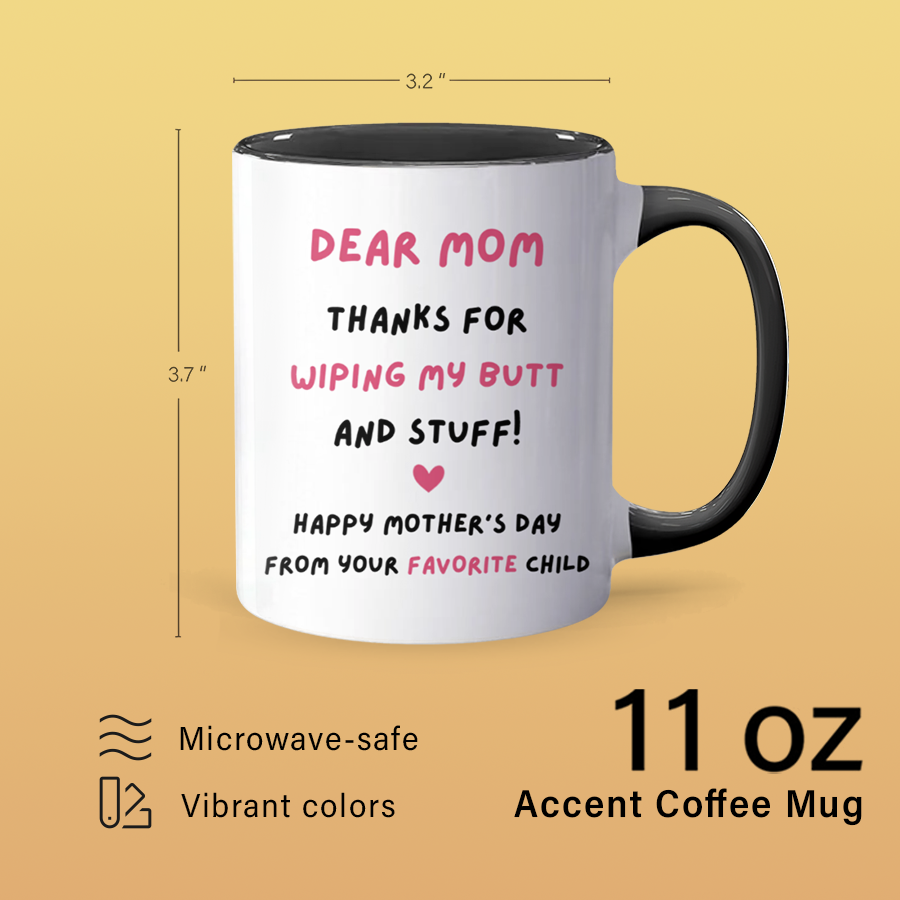 Your Favorite - Personalized Accent Mug