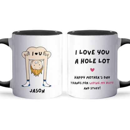 I Love You - Personalized Accent Mug