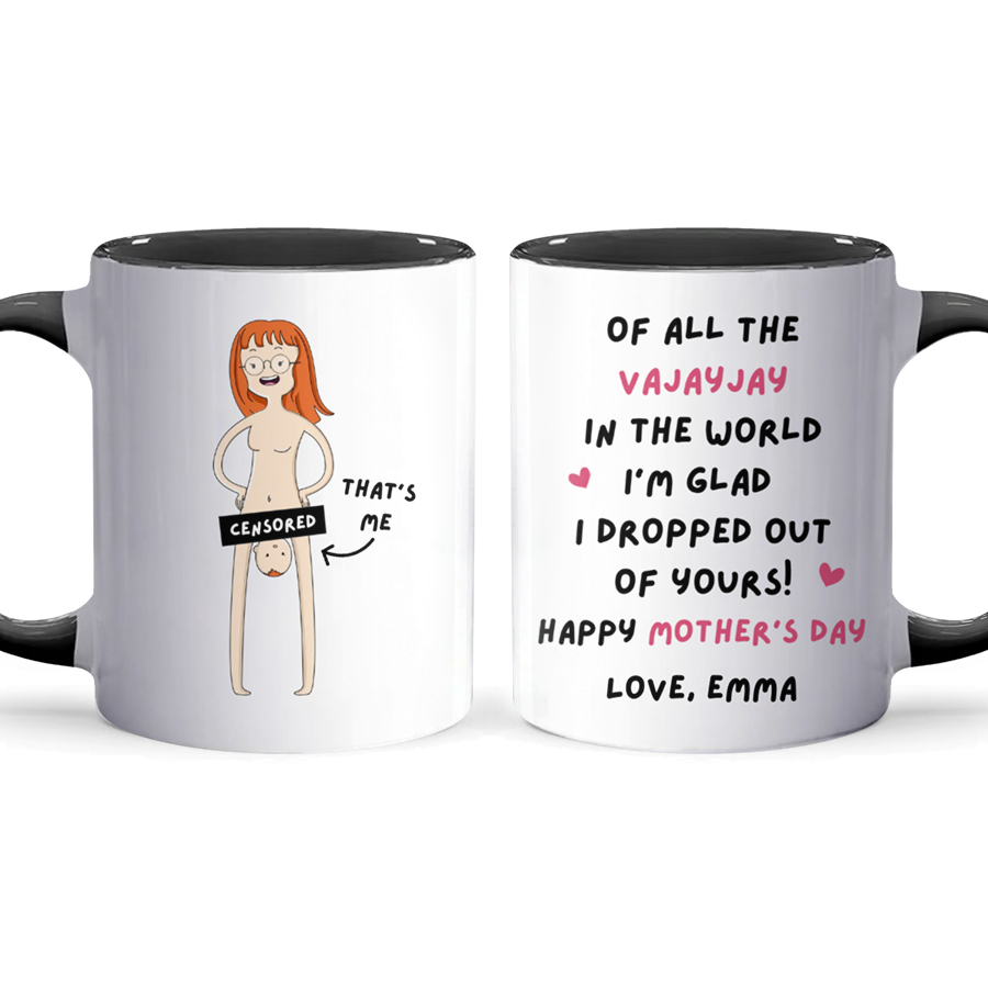 Of All The - Personalized Accent Mug