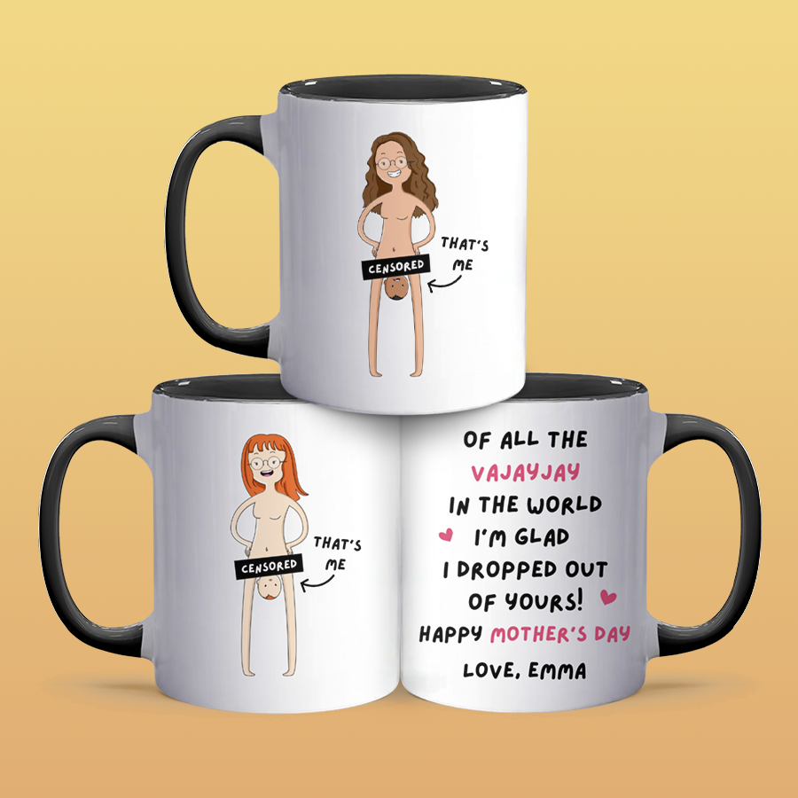 Of All The - Personalized Accent Mug