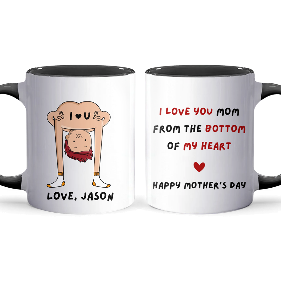 I Love You - Personalized Accent Mug