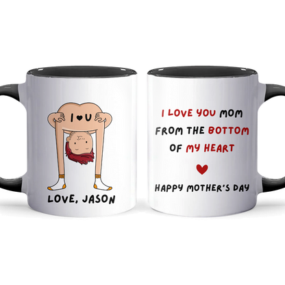 I Love You - Personalized Accent Mug