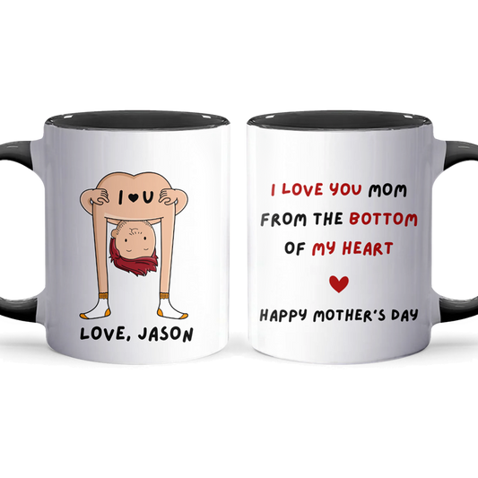 I Love You - Personalized Accent Mug