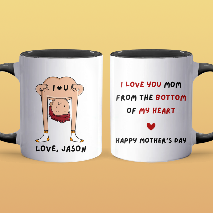 I Love You - Personalized Accent Mug