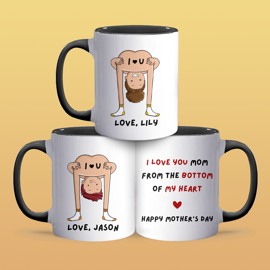 I Love You - Personalized Accent Mug