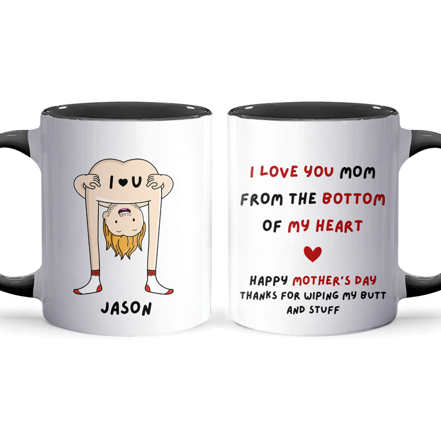 I Love You - Personalized Accent Mug