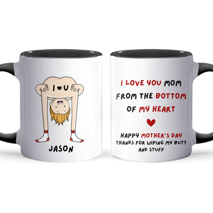 I Love You - Personalized Accent Mug