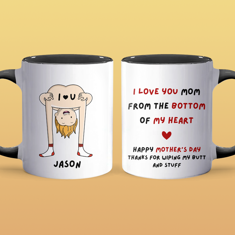 I Love You - Personalized Accent Mug