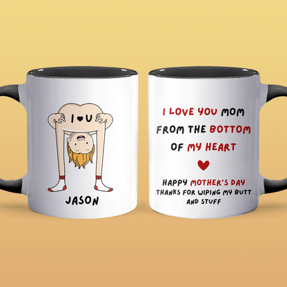 I Love You - Personalized Accent Mug