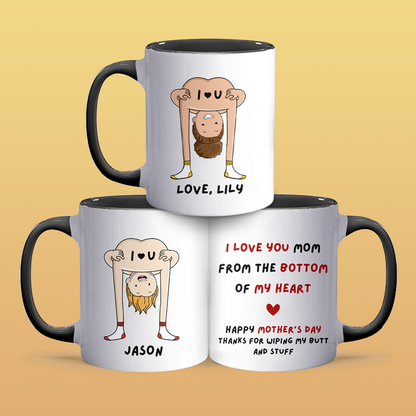 I Love You - Personalized Accent Mug