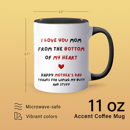 I Love You - Personalized Accent Mug