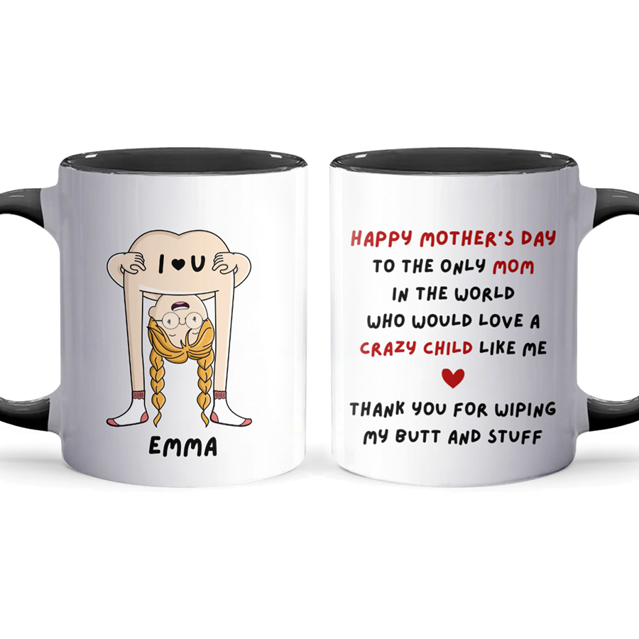 The Only Mom - Personalized Accent Mug