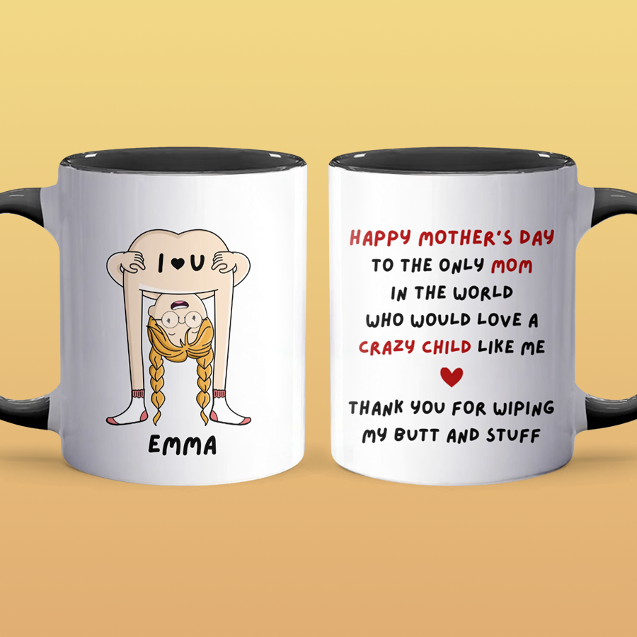 The Only Mom - Personalized Accent Mug