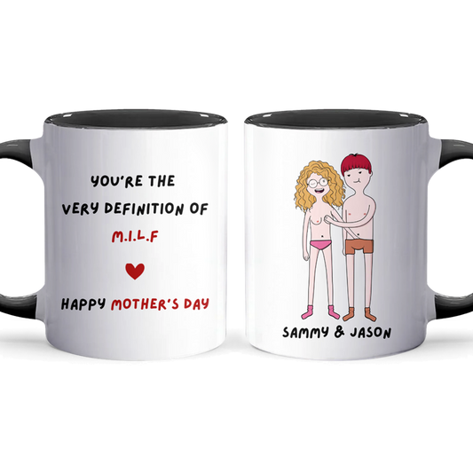 You're The - Personalized Accent Mug