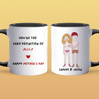 You're The - Personalized Accent Mug