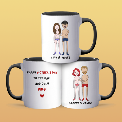 To The One - Personalized Accent Mug