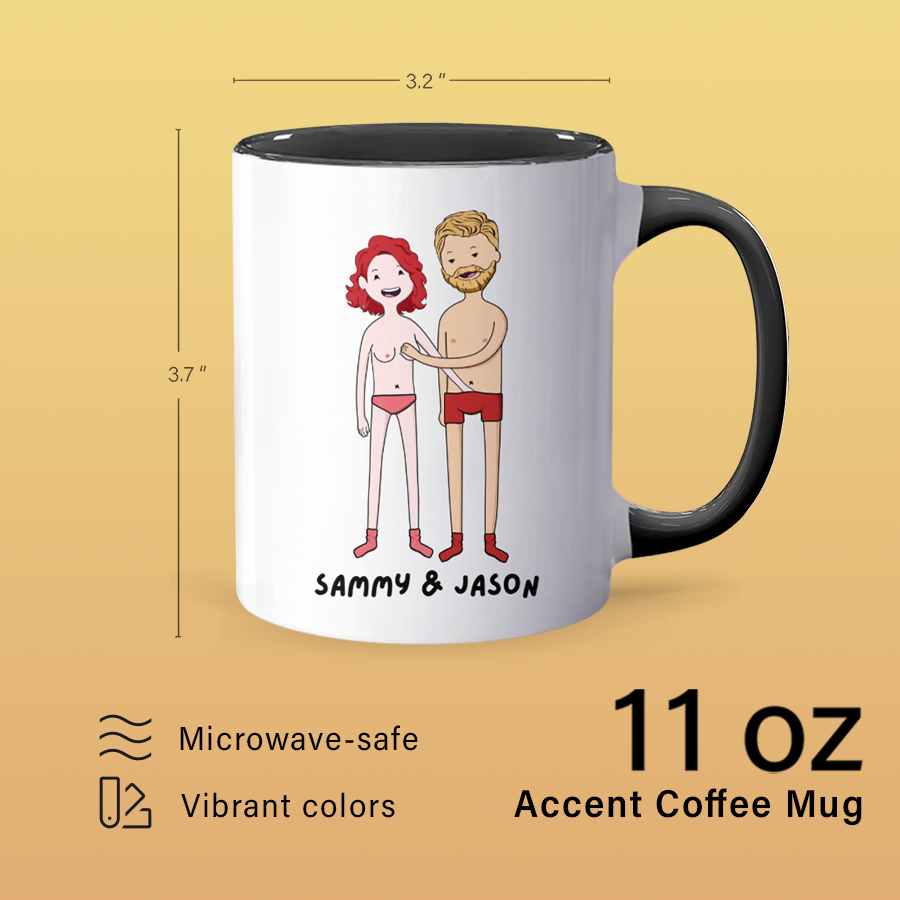 To The One - Personalized Accent Mug