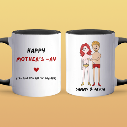 Mother's Day - Personalized Accent Mug