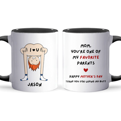 One Of My Favorite - Personalized Accent Mug