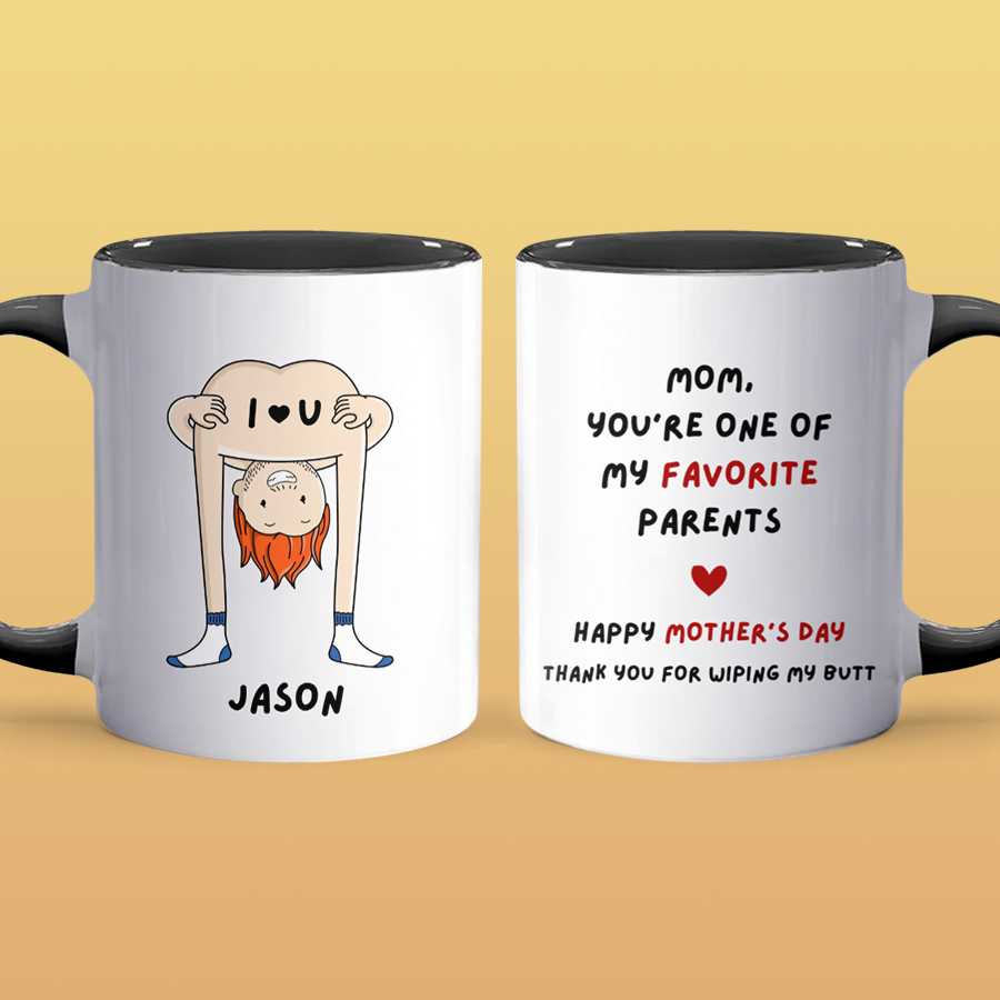 One Of My Favorite - Personalized Accent Mug