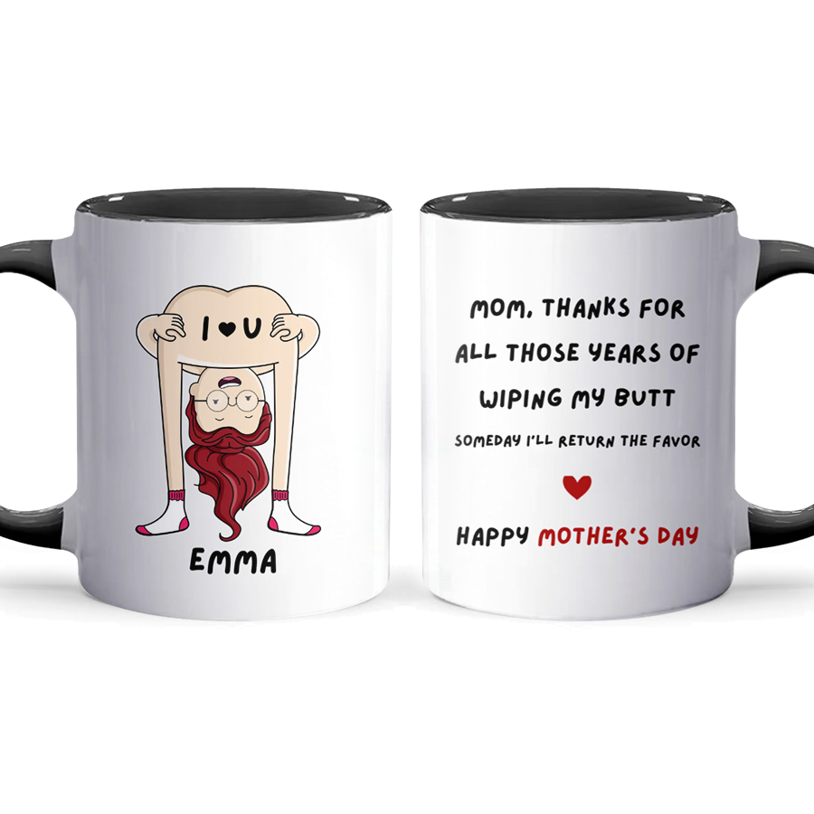 All Those Years - Personalized Accent Mug