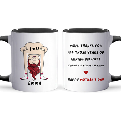 All Those Years - Personalized Accent Mug