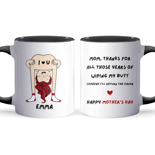 All Those Years - Personalized Accent Mug