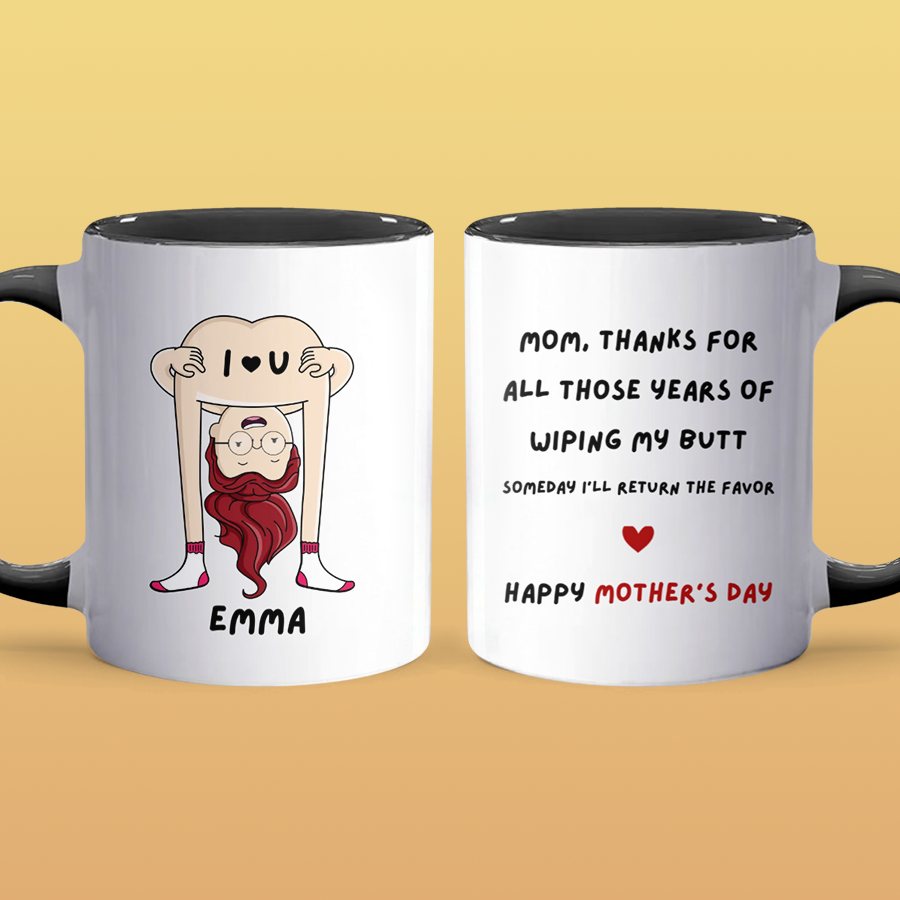 All Those Years - Personalized Accent Mug