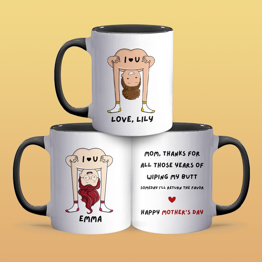 All Those Years - Personalized Accent Mug