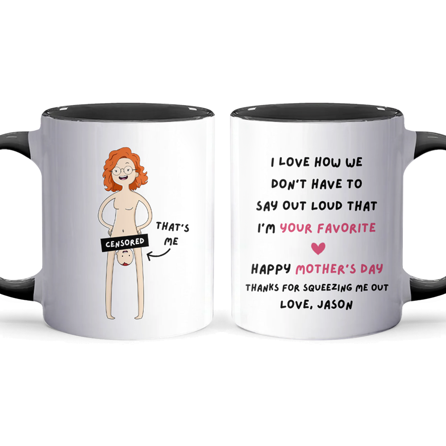 Say Out Loud - Personalized Accent Mug