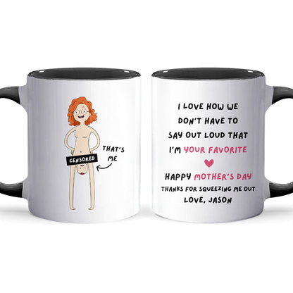 Say Out Loud - Personalized Accent Mug